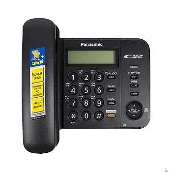 Panasonic KX-TS2358RUB (черный) 