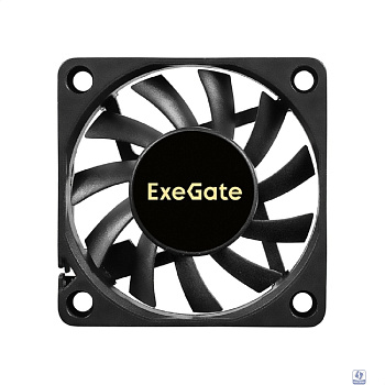 Exegate EX297027RUS Вентилятор 12В DC ExeGate EX06010B3P (60x60x10 мм, 2-Ball (двойной шарикоподшипник), 3pin, 2000RPM, 16dBA)
