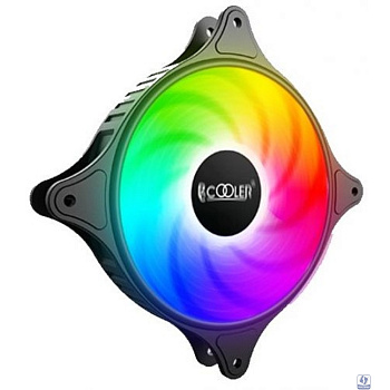 PCCooler FX-120-3 FIXED COLOR FAN 120x120x25mm (3pin+Molex, пит. от мат.платы и БП, 1320 об/мин) Retail