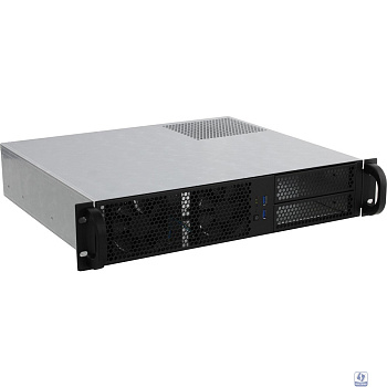 Procase RM238-B-0 Корпус 2U Rack server case, черный, без блока питания(PS/2,mini-redundant), глубина 380мм, MB 9.6"x9.6"