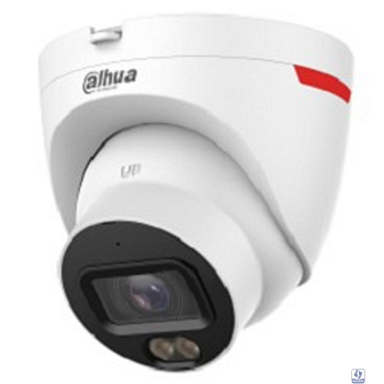 DAHUA DH-IPC-HDW2249TP-S-LED-0280B-PRO Уличная турельная IP-видеокамера WizColor 2Мп, 1/2.9” CMOS, объектив 2.8мм, видеоаналитика, микрофон, LED 50м, IP67, металл/пластик
