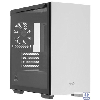 Deepcool MACUBE 110 WH белый без БП mATX 1x120mm 2xUSB3.0 audio bott PSU