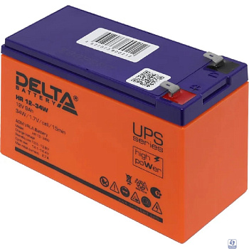 Delta HR 12-34 W (9 А\ч, 12В) свинцово- кислотный  аккумулятор