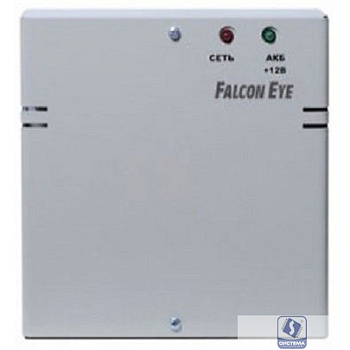 Falcon Eye FE-1220 Источник вторичного электропитания резервированный 12В 2А (max 3.5A) под АКБ 12В 7А•ч. Без защиты от глубокого разряда АКБ и от переполюсовки при подключении АКБ