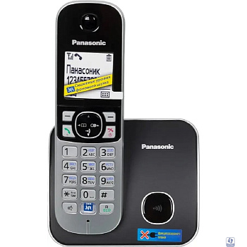 Panasonic KX-TG6811RUB  (черный) 