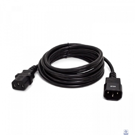 NTSS Шнур питания NTSS для БРП IEC 60320 C13 –  IEC 60320 C14, 3х1.0, 3 м, ГОСТ NTSS-PC13145
