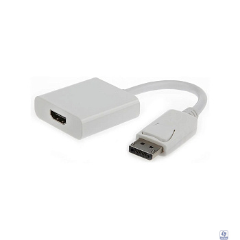 Gembird Переходник DisplayPort - HDMI , 20M/19F, белый (A-DPM-HDMIF-002-W)