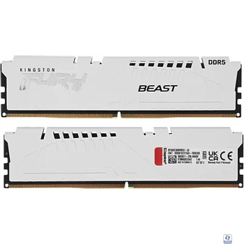 Kingston DDR5 DIMM 32GB 6000MT/s CL30 (Kit of 2) FURY Beast White EXPO (KF560C30BWEK2-32)