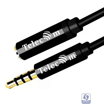 Telecom TAV7179M-0.5M Кабель удлинит 3.5 Jack (M) - 3.5 Jack (F), 0.5м PRO