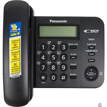 Panasonic KX-TS2356RUB (черный) 