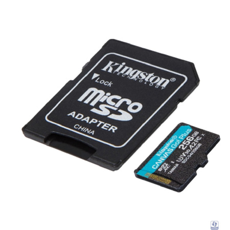 Micro SecureDigital 256GB Kingston SDCG4/256GB Canvas Go! Plus A2 + adapter