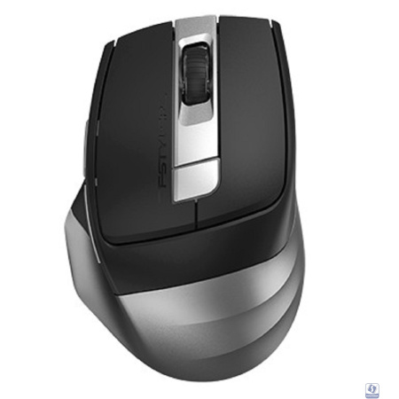 Повреждение упаковки Мышь A4Tech Fstyler FB35C серый/черный оптическая (2400dpi) беспроводная BT/Radio USB (6but) (1583838)