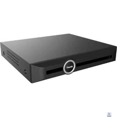 Tiandy TC-R3110 I/B/P8/V3.0 10-ch, 50Mbps/40Mbps, разрешение записи до 6MP, способность к декодированию 1*6MP, 4*1080p, 8*720p, видеовыход1 HDMI & 1VGA одновременный вывод, Режим тревоги I/O 0/1