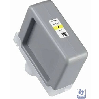 Картридж струйный Canon PFI-110 Y 2367C001 желтый (160мл) для Canon TX-2000/3000/4000