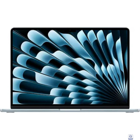 Apple MacBook Air 15-inch 2026 [MDVQ4LL/A] (КЛАВ.РУС.ГРАВ.) Sky Blue 15.3" Liquid Retina 