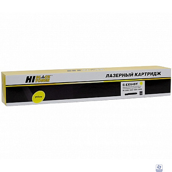 Hi-Black  C-EXV49Y  (HB-C-EXV49 Y) для Canon iR-C3300/C3320/C3320i/C3325/C3330i, Y, 19K