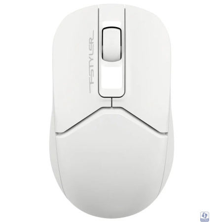 Мышь A4Tech Fstyler FG12S белый оптическая (1200dpi) silent беспроводная USB (3but)