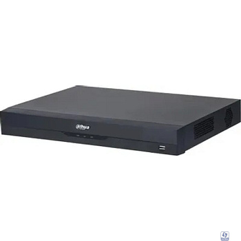 DAHUA DHI-NVR4208-EI 8-канальный IP-видеорегистратор 4K, H.265+, видеоаналитика, входящий поток до 256Мбит/с, 2 SATA III до 16Тбайт