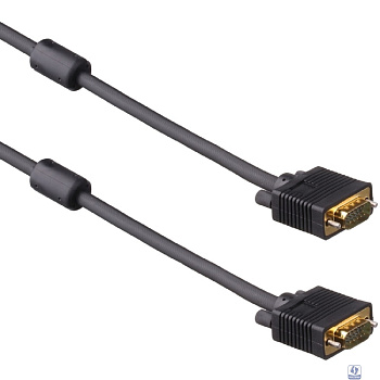 Exegate EX169516RUS Кабель монитор - SVGA card (15M -15M) 10м 2 фильтра Exegate позолоченные разъемы, экранирование