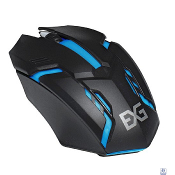 Exegate EX289491RUS Мышь ExeGate Gaming Standard Laser GML-17 (USB, лазерная, 1200dpi, 3 кнопки и колесо прокрутки, длина кабеля 1,5м, черная, Color box)  