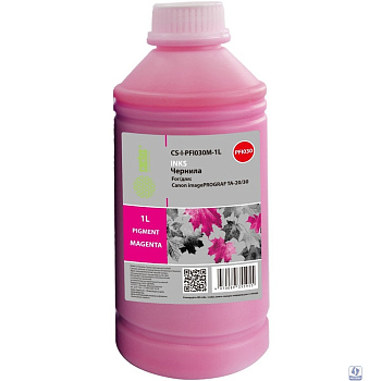Чернила Cactus CS-I-PFI030M-1L PFI-030 пурпурный1000мл для Canon imagePROGRAF TA-20/30