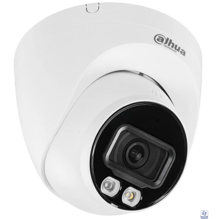 DAHUA DH-IPC-HDW2849TP-S-IL-0280B Уличная турельная IP-видеокамера SmartDualLight 8Мп, 1/2.7” CMOS, объектив 2.8мм, видеоаналитика, микрофон, ИК 30м, LED 30м, IP67, металл/пластик