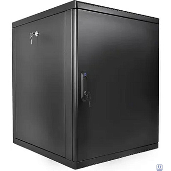 ЦМО Шкаф телекоммуникационный настенный разборный 15U (600 x 520) съемные стенки, дверь металл, цвет черный (ШРН-М-15.500.1-9005)