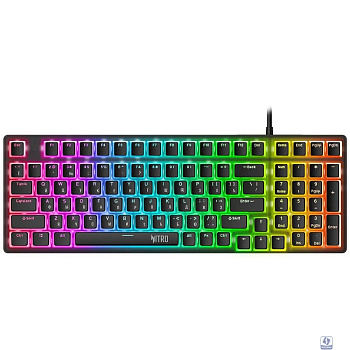 Acer Nitro OKW303 [ZL.KBDCC.01D] механическая черный/серый USB for gamer LED 