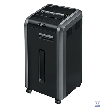 Шредер Fellowes®  225Ci.  ((20 листов) , 60 литр, 3,9х38 мм (класс 3), 100% Jam Proof, уничтожает: скобы/скрепки/карты/CD, 60 лтр.)