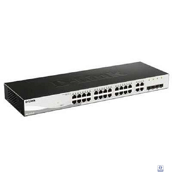 D-Link DGS-1210-28/F3A Управляемый L2 коммутатор с 24 портами 10/100/1000Base-T и 4 комбо-портами 100/1000Base-T/SFP