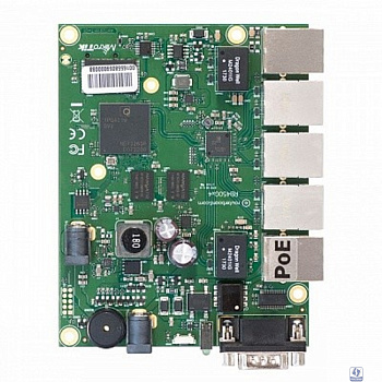 MikroTik RB450Gx4 Плата, 716 МГц (4 ядра), 5х 1G RJ45, microSD, RS232