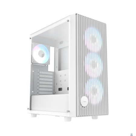 Case Ocypus Gamma C70 WH ARGB  ATX / win / white / 4 ARGB fans / no PSU / Tempered Glass