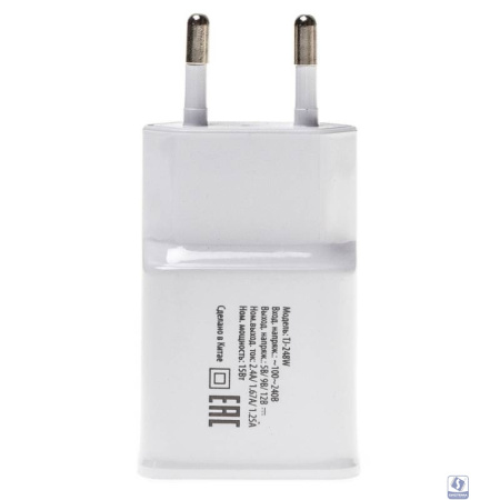 Buro TJ-248W Сетевое зар./устр. QC 3.0 2.4A (QC) универсальное белый (TJ-248W)