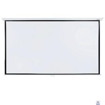 LUMIEN Eco Picture LEP-100128 182х271см (рабочая область 149х265 см) (120") Matte White верх.кайма 30 см, восьмигранный корпус, возможность потолочн./настенного крепления, 16:9