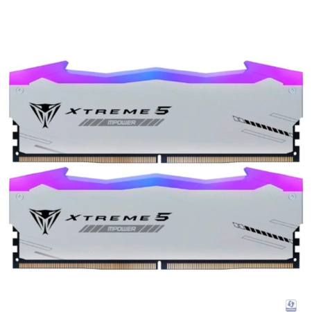 Patriot DDR5 DIMM 2x16GB 6000MHz PVXR532G60C30KM Viper Xtreme 5 RGB RTL Gaming PC5-48000 CL30 288-pin 1.35В с радиатором Ret