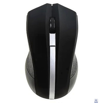 Oklick 615MW черный/серебристый оптическая (1000dpi) беспроводная USB (2but) [412860]