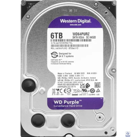6TB WD Purple (WD64PURZ)  