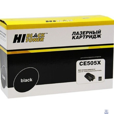 Hi-Black CE505X/Canon №719H  Картридж HB-CE505X для  LJ P2055D/2055DN/2055X, 6.5к