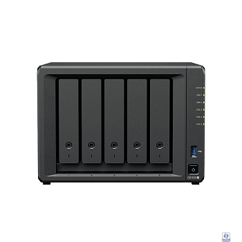 Synology DS1525+  СХД AMD V1500B (Quad-Core, 8 Threads) 2.2 GHz 8GB DDR4 ECC 5 x 3.5”/2.5” SATA HDD/SSD 2 x M.2 NVMe (for SSD cache, no storage pool support) 2 x 2.5GbE RJ-45 вилка UK/HK 3-pin