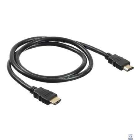 Кабель аудио-видео Buro HDMI 2.0 HDMI (m)/HDMI (m) 1м. Позолоченные контакты черный (BHP HDMI 2.0-1)  (1147065)