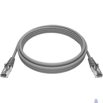 NTSS Патч-корд NTSS 2xRJ45/8P8C, T568B FTP 5e кат. литой 1.5 метра, LSZH, серый