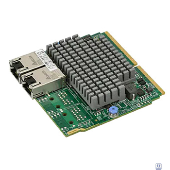 Supermicro AOC-MTG-i2TM Адаптер Supermuicro 2-port 10 Gigabit Ethernet Adapter with an internal bracket for 1U chassis