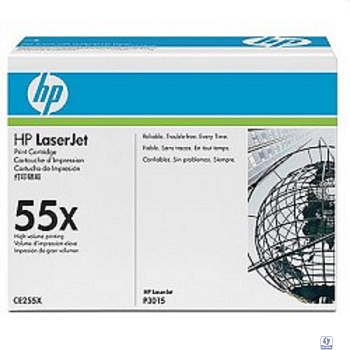 HP CE255X Картридж ,Black