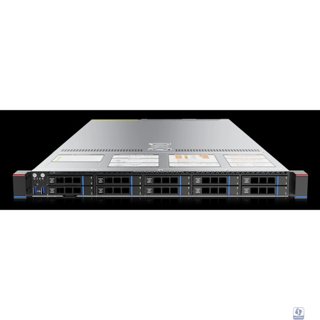 Gooxi SL101-D10R-NV-G4 1U  2xLGA4677 (350W)  ; 32x DDR5; 10x 2.5"(8x SATA/SAS/NVMe + 2x NVMe);  2х M.2 SATA 2280/22110 ;   1xPCIe 5.0x16; 2xPCIe 5.0x8 LP ;  2x OCP3.0 ; no LAN;  IPMI ; RAIL; 2x1300W