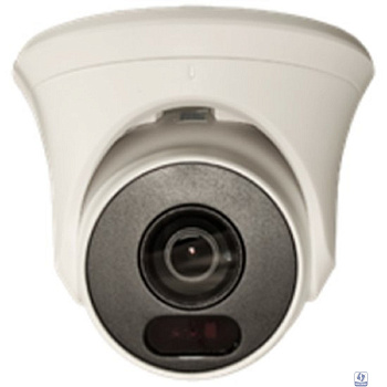 Видеокамера Tantos TSi-Ee85FD Активная защита, IP видеокамера уличная купольная с ИК подсветкой, 8-мегапиксельная (4К), тревожная подсветка (красный+синий стробоскоп), сирена.