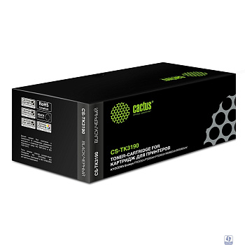 CACTUS TK-3190 Картридж для Kyocera Ecosys P3055dn/P3060dn, 25К  чипом