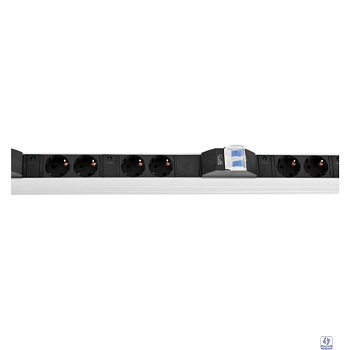 REM Верт блок розеток Rem-2MC,LINUX,мониторинг,управление,1~32А,авт,4x2S,4x3C13,2x2C19,1820мм,колодка R-2MC3-32-4x2S-4x3C13-2x2C19-A-1820-K