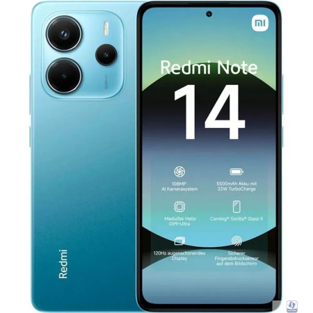 Xiaomi Redmi Note 14 6GB/128GB Ocean Blue [61624]