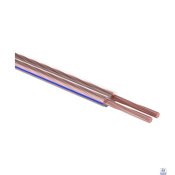 Rexant 01-6208-3-10 Кабель акустический, 2х2.50 мм2, прозрачный BLUELINE, 10 м. 