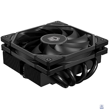 Cooler ID-Cooling IS-40-XT BLACK LGA1700/1200/115X/AM5/AM4 низкопрофильный высота 47mm (TDP 100W, PWM, 4 тепл.трубки прямого контакта, FAN 92mm, черный) BOX
